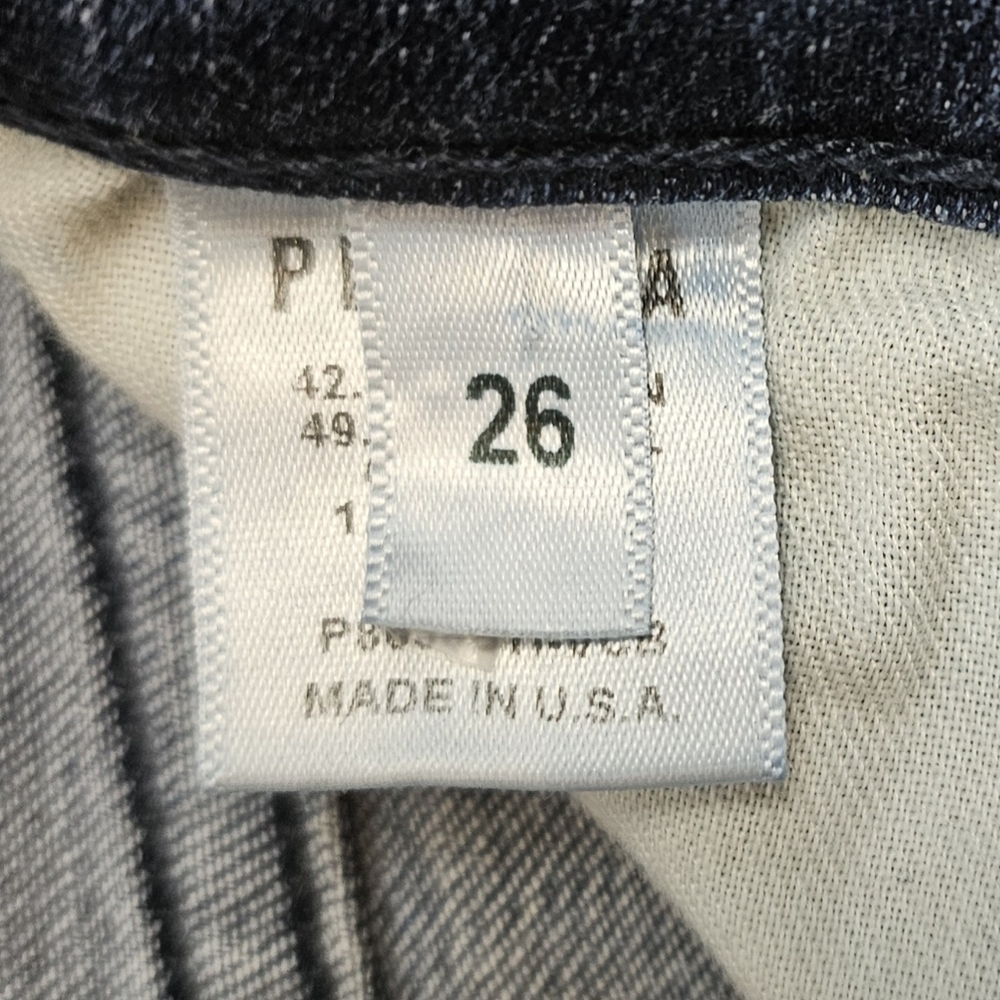 PISTOLA Women's Mid Rise Frayed Hem Skinny Jeans Size 26 - Picture 12 of 14